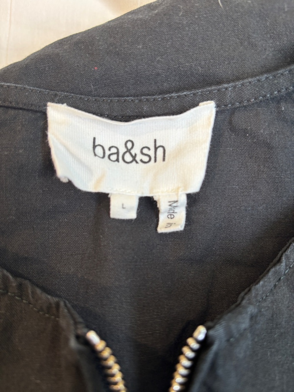 ba&sh Alia cotton-blend canvas jumpsuit - Picture 7 of 9